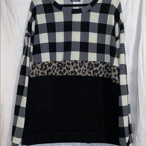 Heimish multi-print sweatshirt